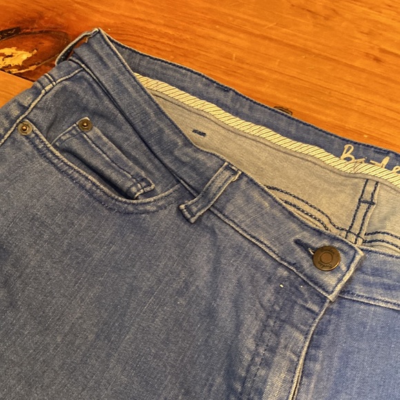 BODEN 14 Blue Ankle Skimmer Jeans Zipper - Picture 7 of 12